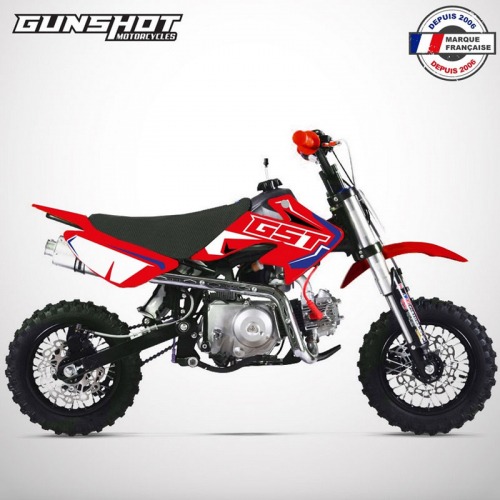 Piece Pit Bike GUNSHOT 88cc - ROUGE - &eacute;dition 2022 de Pit Bike et Dirt Bike