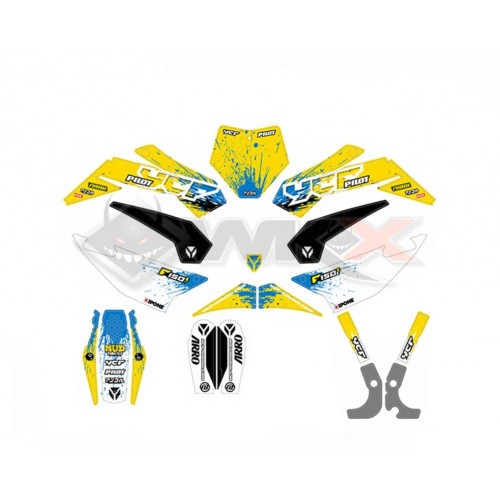 Piece Kit d&eacute;coration YCF COMPLET PILOT F150 2022 de Pit Bike et Dirt Bike
