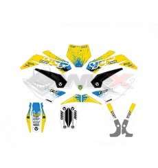 Piece Kit d&eacute;coration YCF COMPLET PILOT F150 2022 de Pit Bike et Dirt Bike