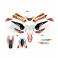 Piece Kit d&eacute;coration YCF COMPLET SP3 2022 de Pit Bike et Dirt Bike