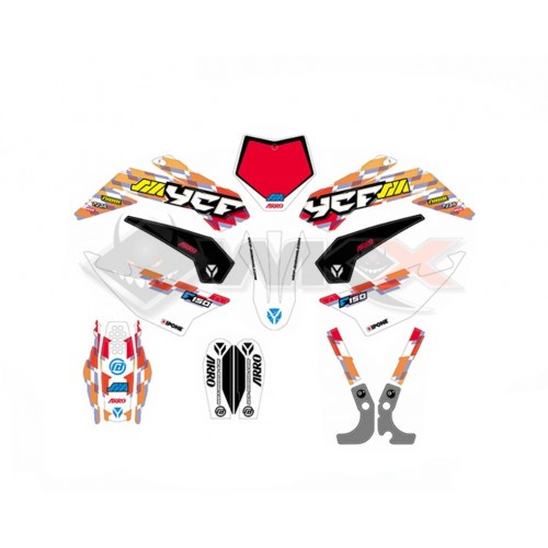 Piece Kit d&eacute;coration YCF SM150 2022 de Pit Bike et Dirt Bike