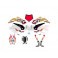 Piece Kit d&eacute;coration YCF SM150 2022 de Pit Bike et Dirt Bike