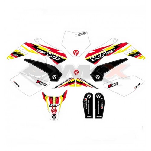 Piece Kit d&eacute;coration YCF START 125 2022 de Pit Bike et Dirt Bike