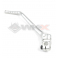 Piece Kick racing 16mm d&eacute;port&eacute; CHROME de Pit Bike et Dirt Bike
