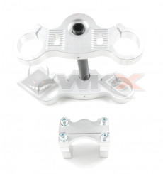 Piece T&eacute; de fourche aluminium r&eacute;glable de Pit Bike et Dirt Bike