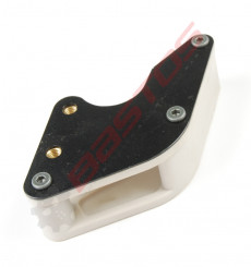 Piece Guide chaine aluminium anodis&eacute; NOIR de Pit Bike et Dirt Bike