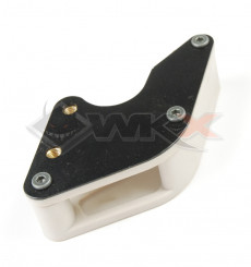 Piece Guide chaine aluminium anodis&eacute; NOIR de Pit Bike et Dirt Bike