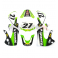 Piece Kit d&eacute;coration KAWASAKI KLX de Pit Bike et Dirt Bike