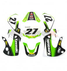 Piece Kit d&eacute;coration KAWASAKI KLX de Pit Bike et Dirt Bike