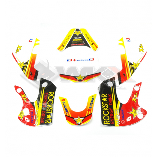 Piece Kit d&eacute;coration ROCKSTAR KLX de Pit Bike et Dirt Bike