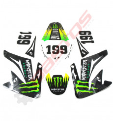 Piece Kit d&eacute;coration MONSTER CRF 70 de Pit Bike et Dirt Bike