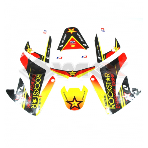 Piece Kit d&eacute;coration ROCKSTAR CRF 50 de Pit Bike et Dirt Bike