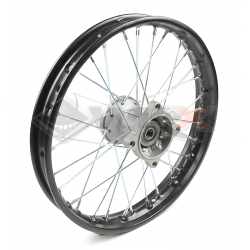 Piece Jante avant acier 14' axe 15mm de Pit Bike et Dirt Bike