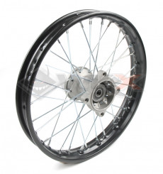 Piece Jante avant acier 14' axe 15mm de Pit Bike et Dirt Bike