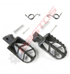 Piece Cales pieds acier type BS de Pit Bike et Dirt Bike