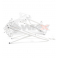 Piece Cadre CRF50 de Pit Bike et Dirt Bike