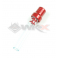 Piece Event de r&eacute;servoir aluminium ROUGE de Pit Bike et Dirt Bike