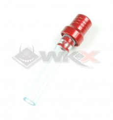 Piece Event de r&eacute;servoir aluminium ROUGE de Pit Bike et Dirt Bike