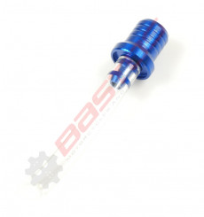 Piece Event de r&eacute;servoir aluminium BLEU de Pit Bike et Dirt Bike