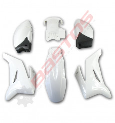 Piece Kit plastique TTR BLANC de Pit Bike et Dirt Bike