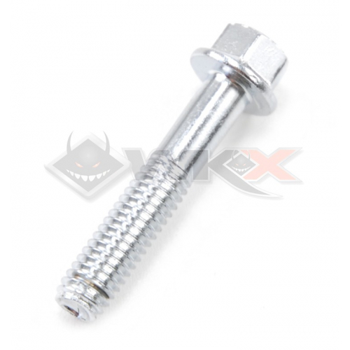 Piece Vis chrom&eacute; M6x40 de Pit Bike et Dirt Bike