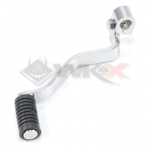 Piece S&eacute;lecteur de vitesse d&eacute;cal&eacute; acier CHROME de Pit Bike et Dirt Bike