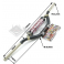 Piece Guidon RENTHAL TWINWALL mini cross NOIR de Pit Bike et Dirt Bike
