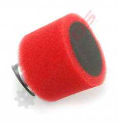 Piece Filtre &agrave; air Racing diam&egrave;tre 38 ROUGE de Pit Bike et Dirt Bike