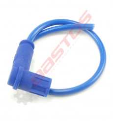 Piece Anti-parasites + cable blinde Racing BLEU de Pit Bike et Dirt Bike