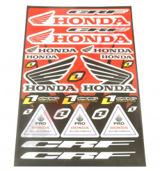 Piece Stickers autocollants HONDA de Pit Bike et Dirt Bike