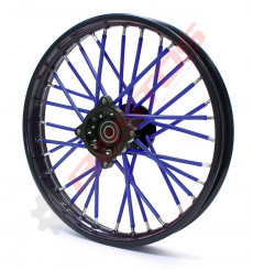 Piece Couvre rayon BLEU de Pit Bike et Dirt Bike