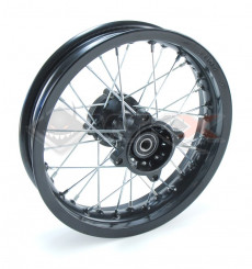 Piece Jante arri&egrave;re supermotard 12' axe 15mm de Pit Bike et Dirt Bike